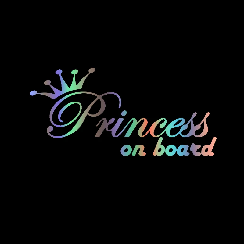 

30163# Various Colors/Sizes princess on board car sticker vinyl car decal waterproof stickers on car truck bumper rear window