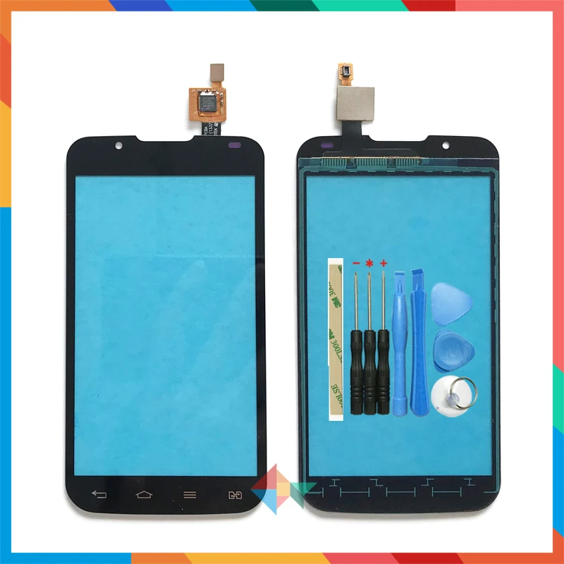 Высокое качество 4 3 &quotдля LG Optimus L7 II 2 Dual P715 P716 сенсорный экран дигитайзер переднее