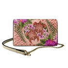 Роскошная дизайнерская Гавайская маленькая сумка на плечо Hibiscus, вечерняя сумочка-клатч для женщин, полинезийская черепаха, откидной кошелек через плечо