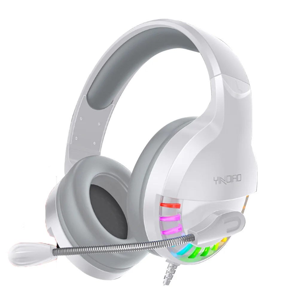 Игровые наушники 4D стерео гарнитура с микрофоном для нового/ноутбука/компьютера