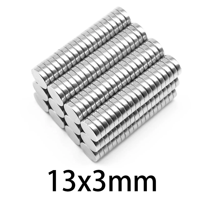 

Magnet 10-100pcs N38 Dia 13x3mm round magnet Strong magnets Rare Earth Neodymium Magnet 13mmx3mm wholesale 13*3 mm