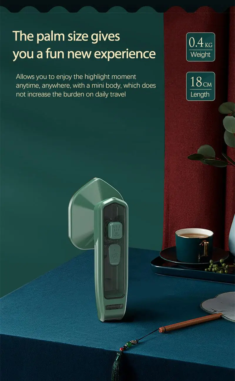

Professional Micro Steam Iron Portable Mini Handheld Garment Steamer For Clothes Practical Home Travel