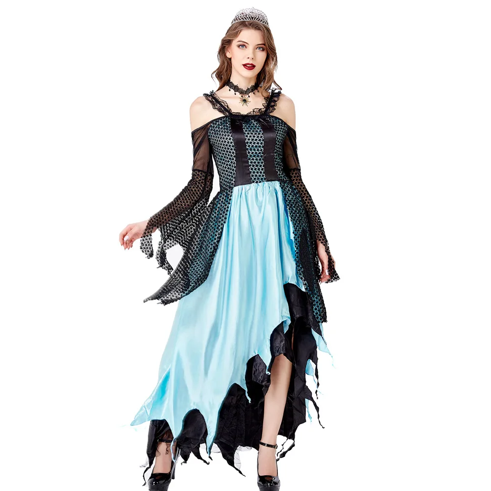 

Girls Dresses Halloween Costume For Girls Party Dress women Vampire Pumpkin Witch Cosplay Princess Christmas Clothes