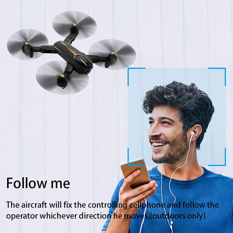 Дрон с камерой 5G Wi-Fi FPV 4K GPS функция умного потока длительное время полета |