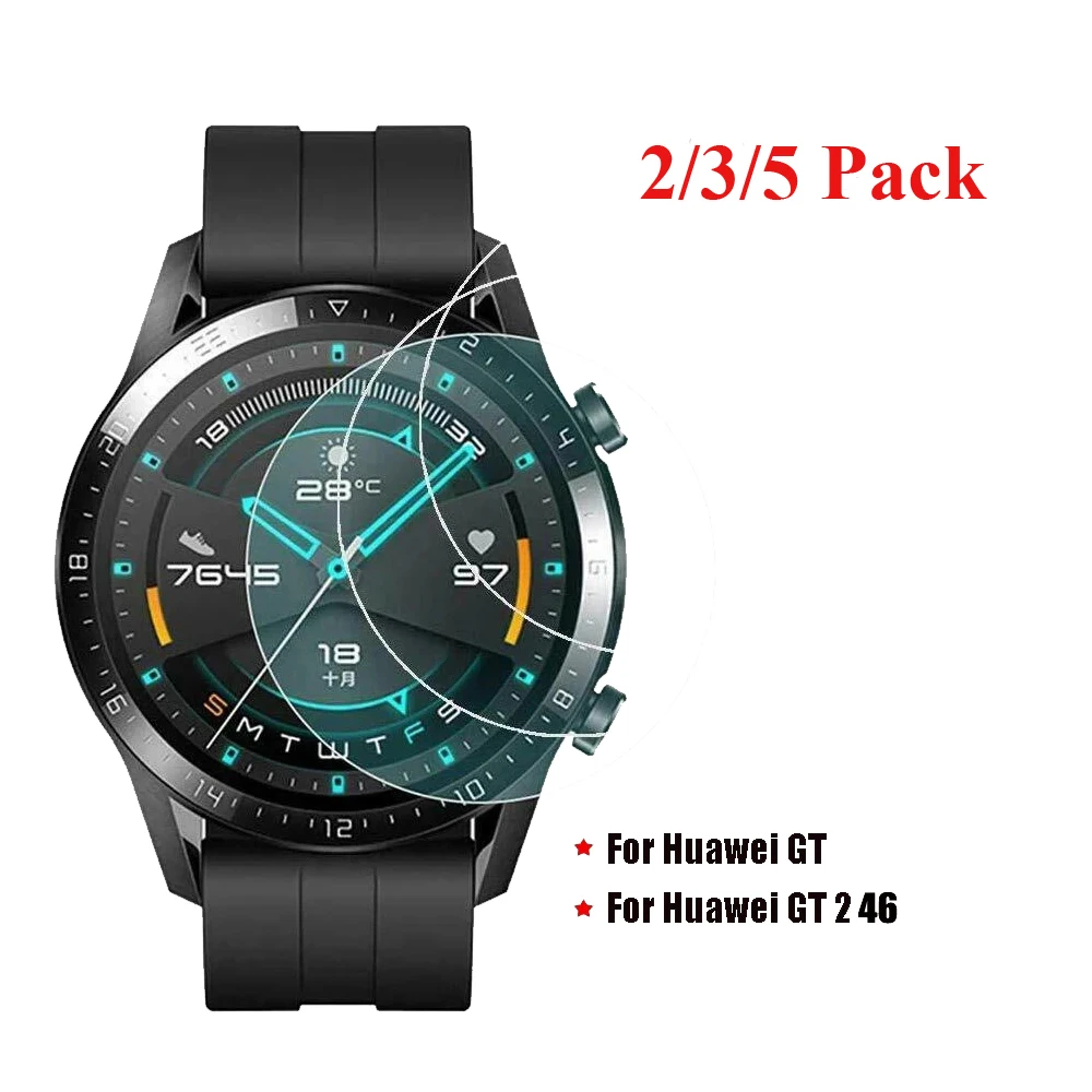 

Новинка защитная пленка 9H закаленное стекло для Huawei Watch 3 Gt GT 2 46 мм Защитная пленка для экрана Аксессуары для умных часов устойчивый к царапи...