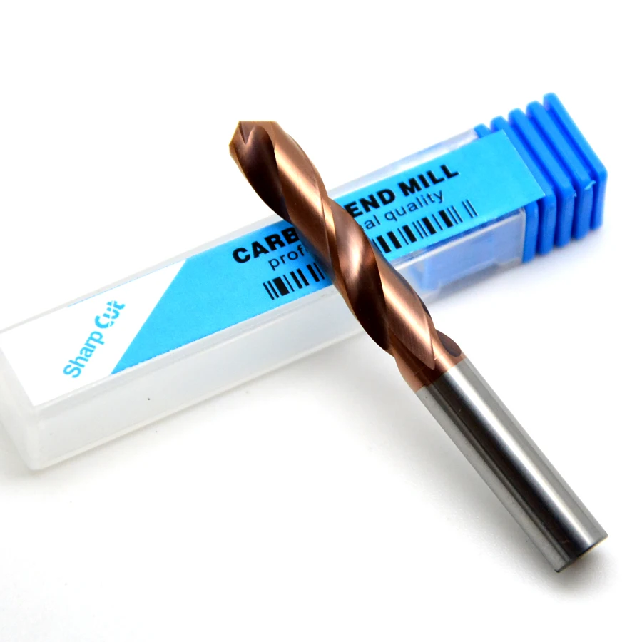 30% скидка твердосплавные сверла с ЧПУ HRC55 карбид вольфрама для металлических