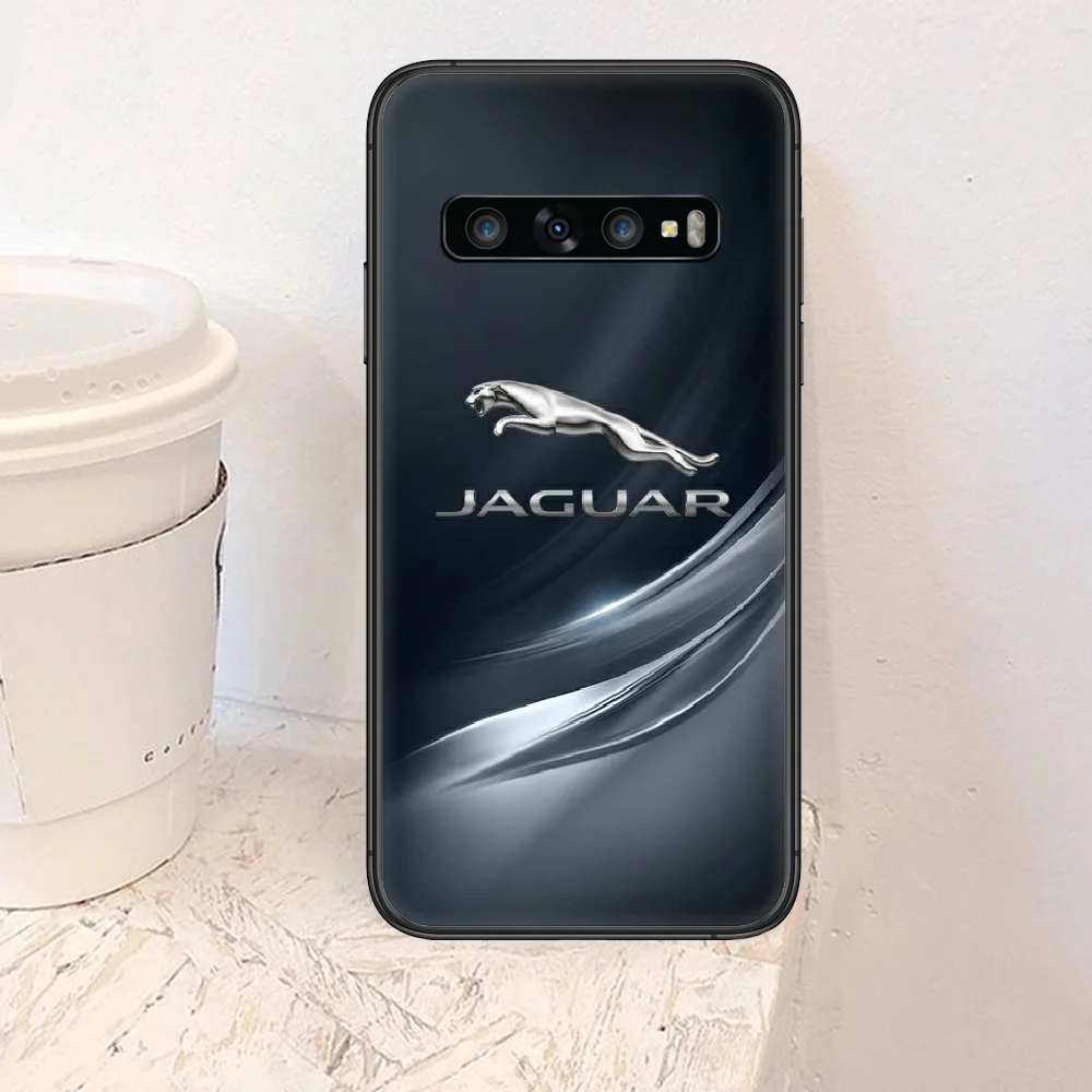 

jaguars Phone Case For Samsung Galaxy Note S 8 9 10 20 Plus E Lite Uitra black Etui Tpu Hoesjes Luxury Bumper Painting Back 3D