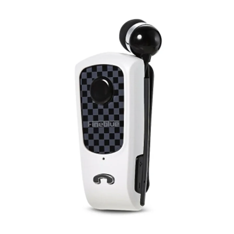 Беспроводная гарнитура Fineblue Bluetooth F PLUS Mini V5.0 с клипсой наушники режимом громкой