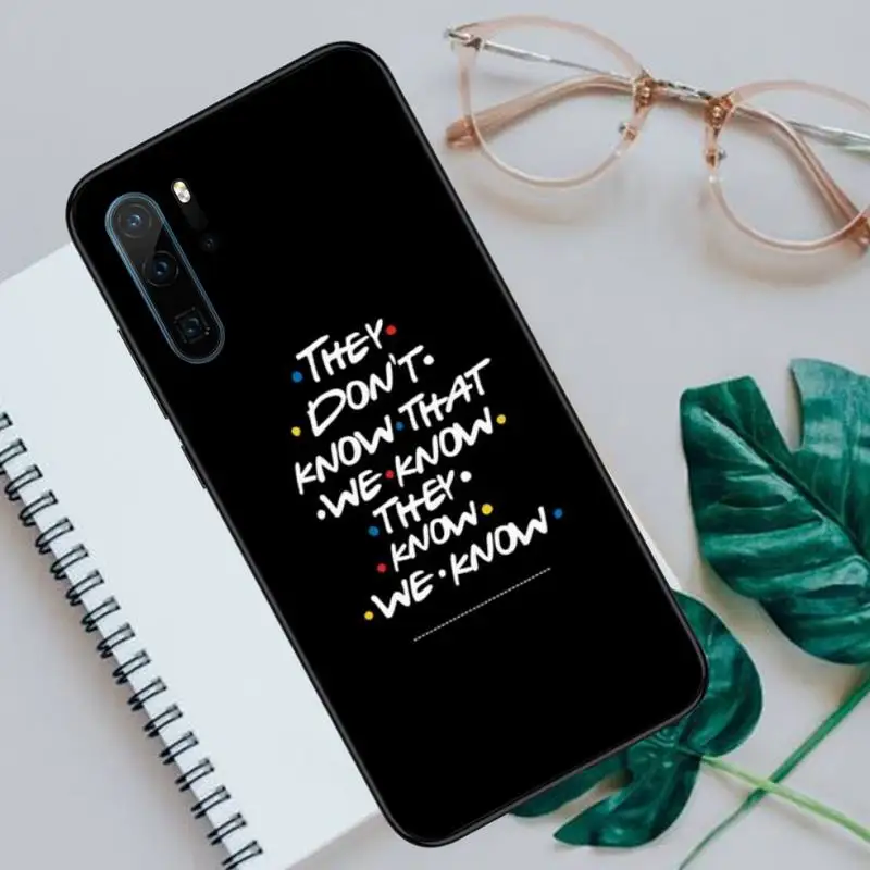 

TV series friends Phone Cases For Huawei P40 P20 P30 lite Pro P Smart 2019 Mate 40 20 10 Lite Pro Nova 5t