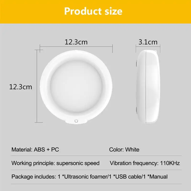 Burbujeador de cerveza port&aacute;til, m&aacute;quina de espuma supers&oacute;nica, fabricante de espuma de cerveza ultras&oacute;nico para el hogar, suministros de cerveza para el hogar-5