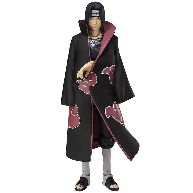 Аниме SHF Naruto Shippuden Uchiha Itachi шарнирные шарниры подвижные ПВХ Фигурки Модель игрушки