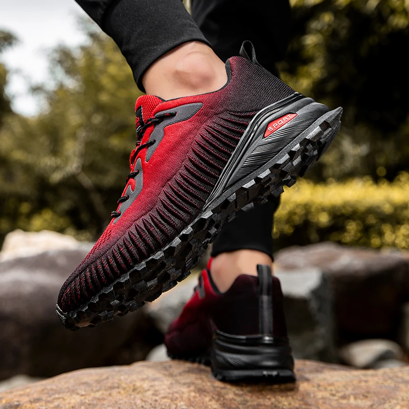 Men Hiking Shoes Outdoor Men Sport Trekking Mountain Boots Tactical Combat Army Boots Desert Training Sneakers Trekking Shoes