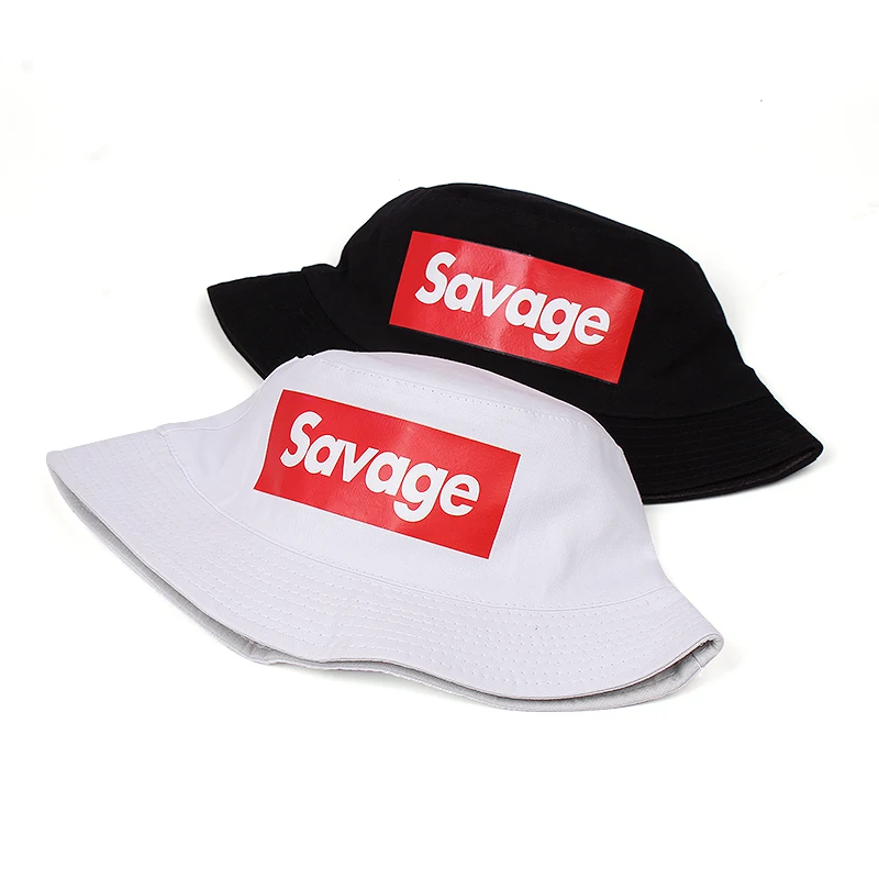 Шляпа от солнца SAVAGE в стиле хип-хоп для мужчин и женщин Панама с принтом летняя |