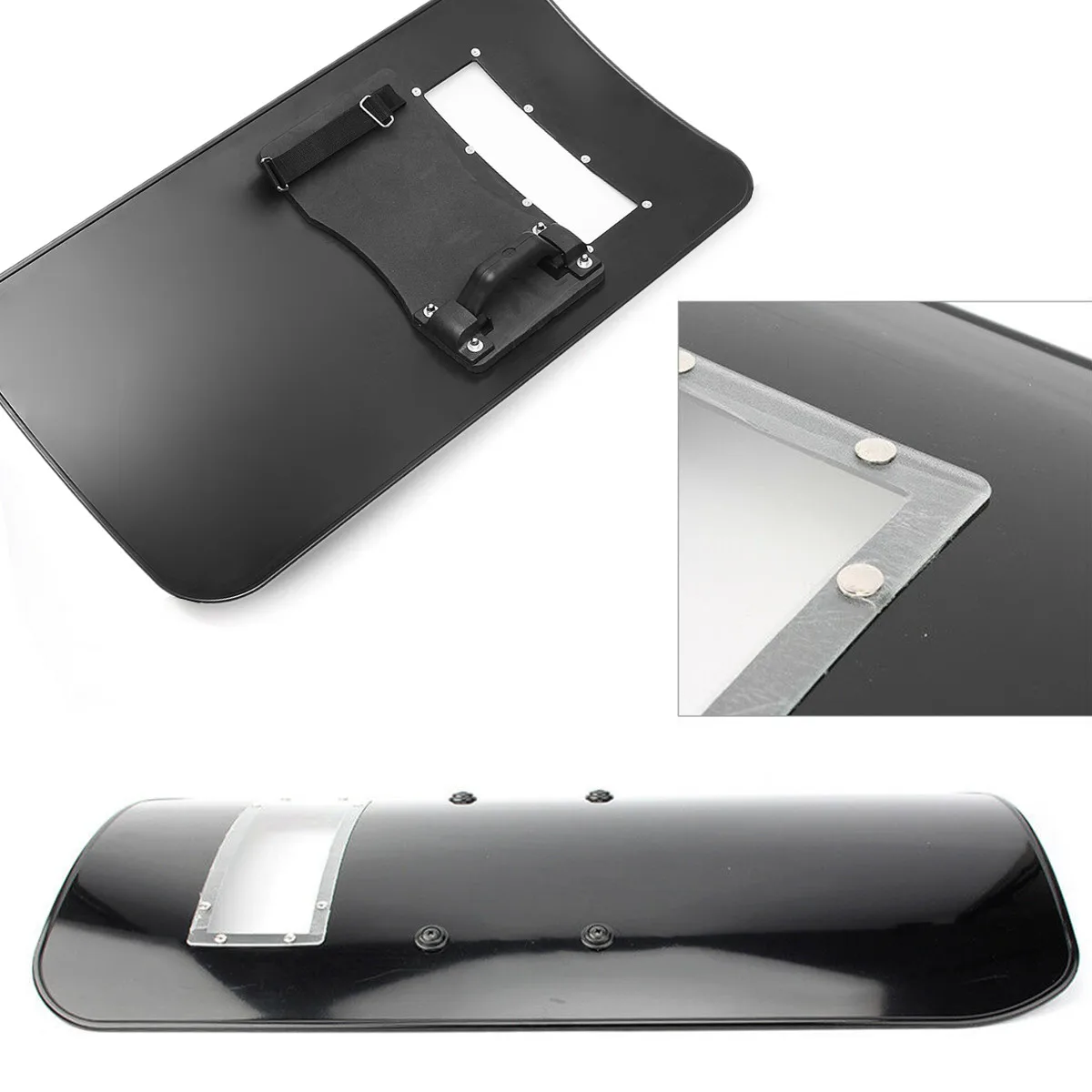 Self Protection Shield Hand-held Anti Riot Safurance Handheld PC Plastic Tactical For Security Defense Protect | Безопасность и