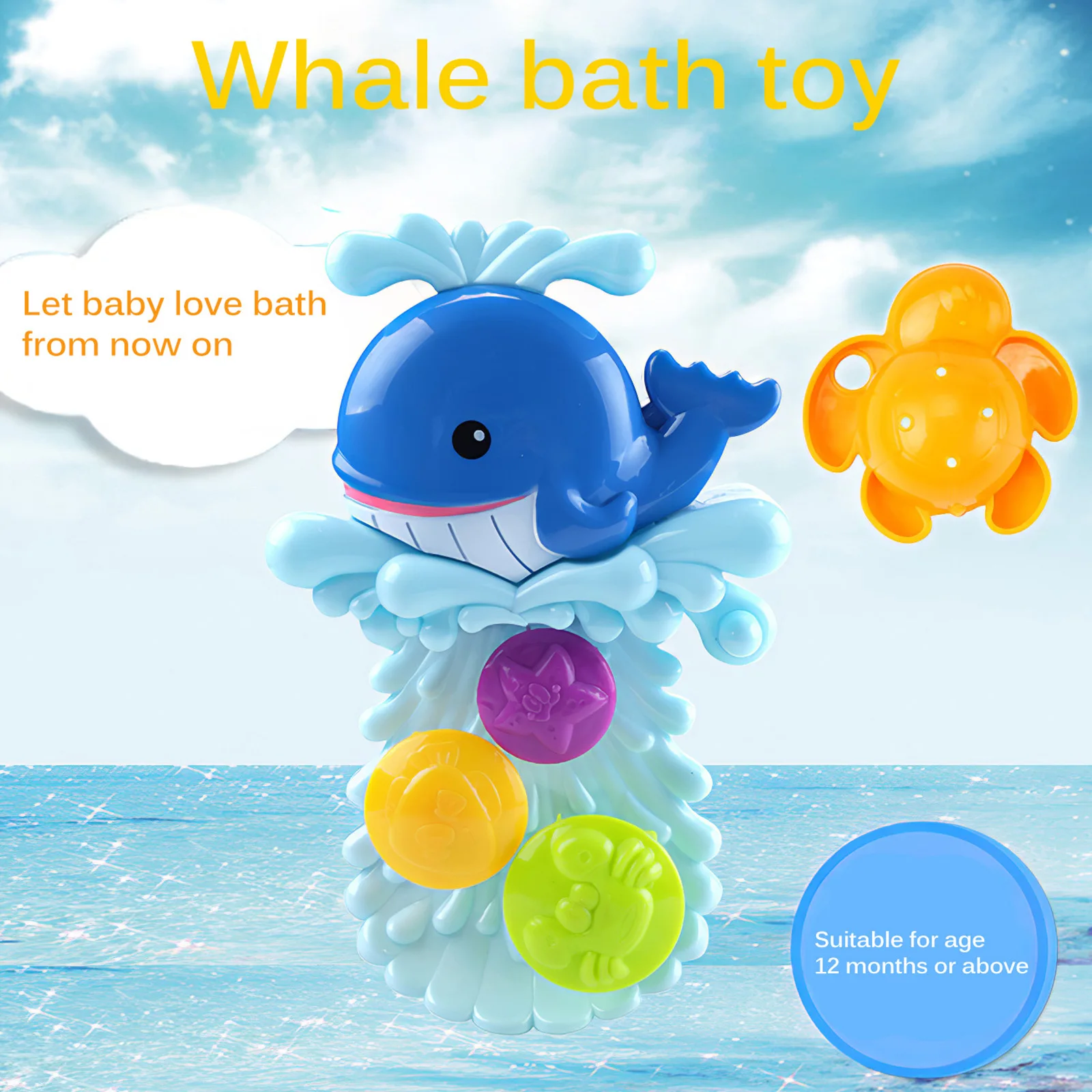 

Bath Toys Baby Water Game Elephant Model Faucet Shower Water Spray Toy Swimming Bathroom Baby Toys For Kids Gifts