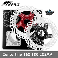 iiipro cooling floating six nail disc 180mm160mm203mm bicycle mountain bike brake disc material cnc stainless steel