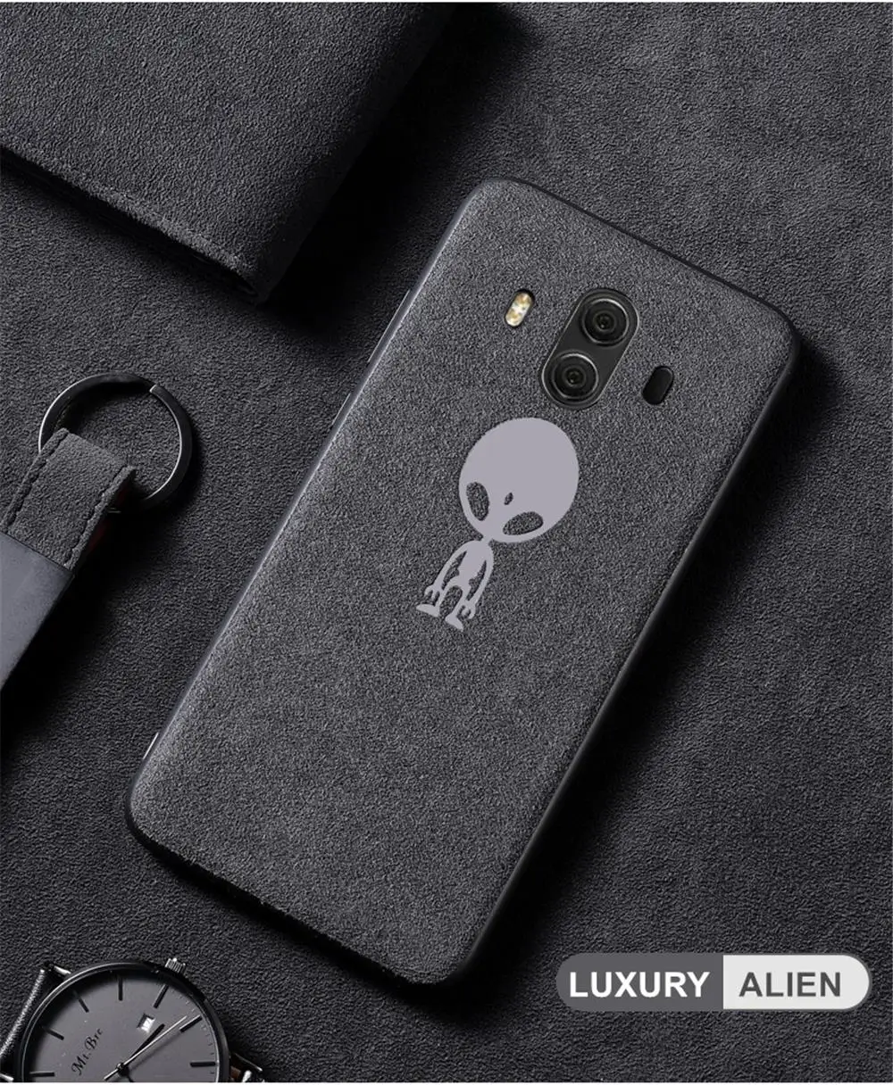 Luxury Suede Fur Leather Phoen Case For OnePlus 5 5T 6 6T 7 Pro Shockproof Batman Soft Back Cover for One Plus 6T 5T Coque Capa