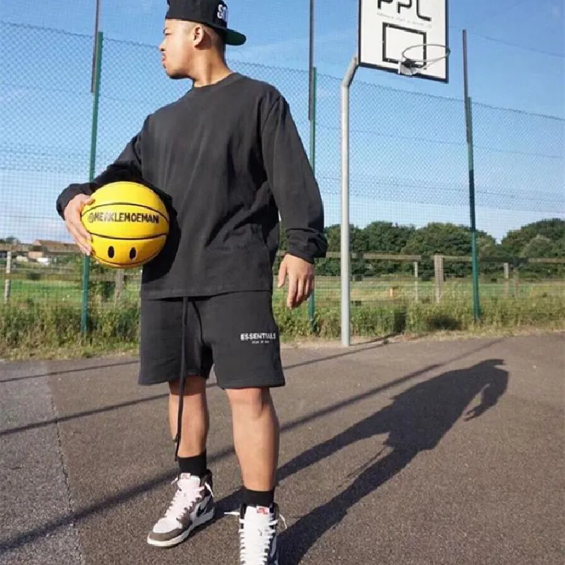 Шорты спортивные мужские до колена тонкие эластичные дышащие штаны для фитнеса