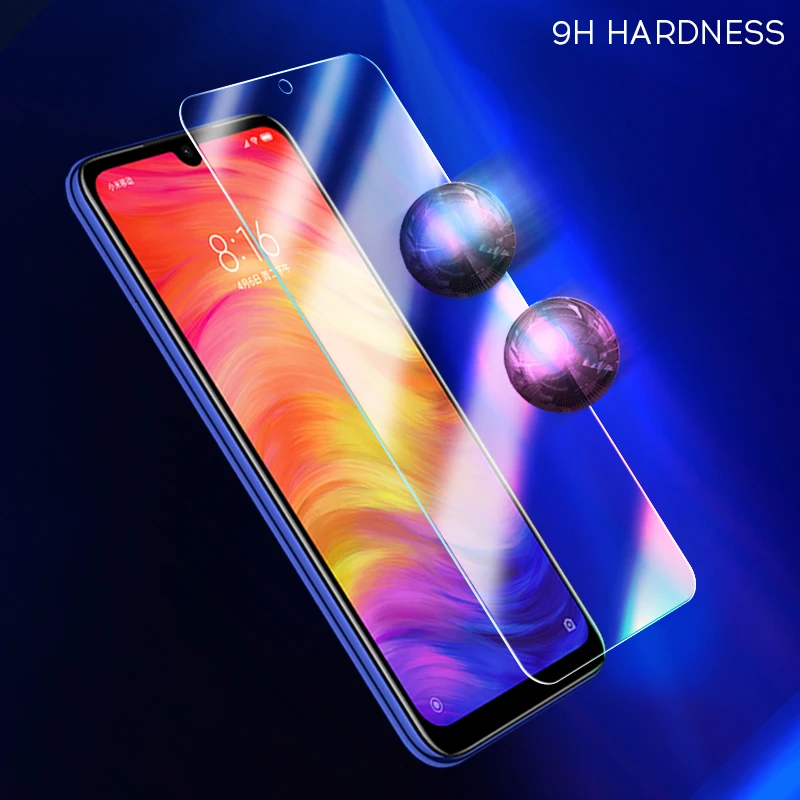 

3PCS 9H Tempered Glass on For Xiaomi Redmi Note 8 Pro 8T 9S 8A Screen Protector Redmi note 7 7a For Poco X3 NFC Protective Film