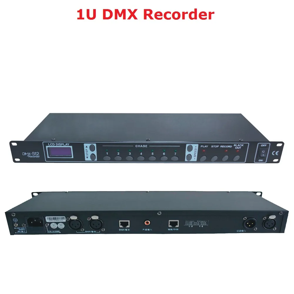 2020 Бесплатная доставка DMX512 контроллер 1U DMX рекордер простая консоль идеально