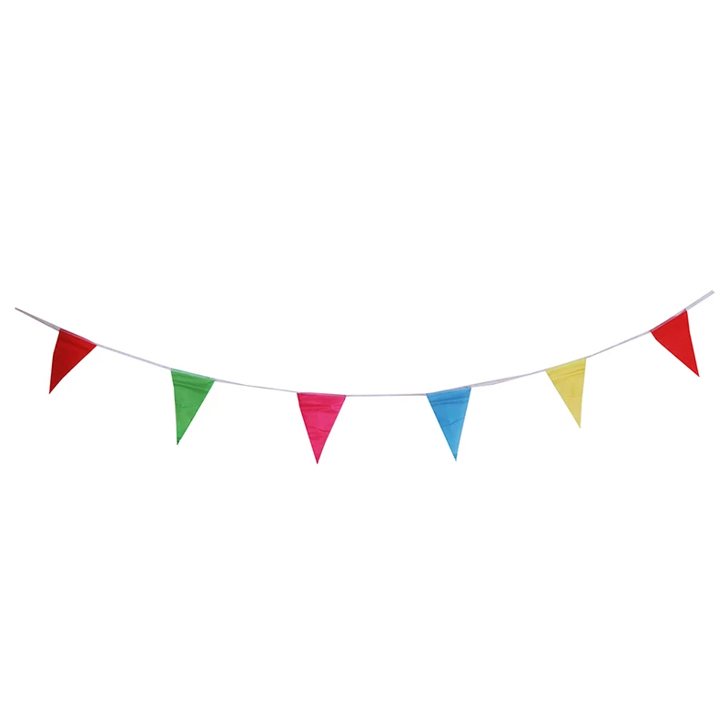Праздничный декор 8 м цветной флаг Вымпел нить баннер для праздника Вечерние | Дом