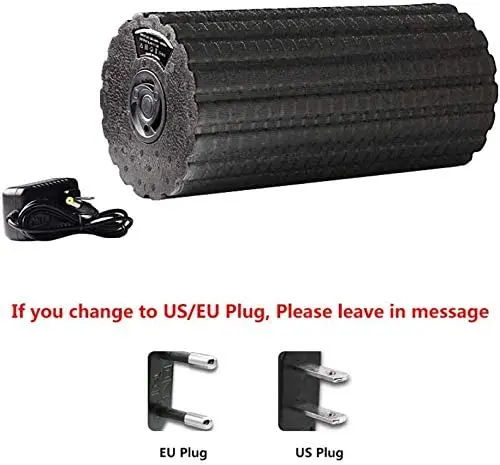 구매 전기 진동 마사지 폼 롤러 요가 열 충전식 등받이 다리 조정 마사지, 체육관 운동 전기 요가 블록