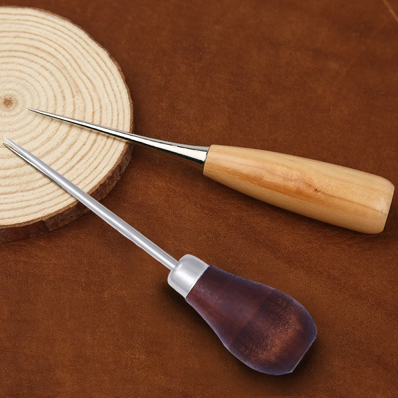 Шило MIUSIE Skc с деревянной ручкой ручной инструмент для вязания прямой конус