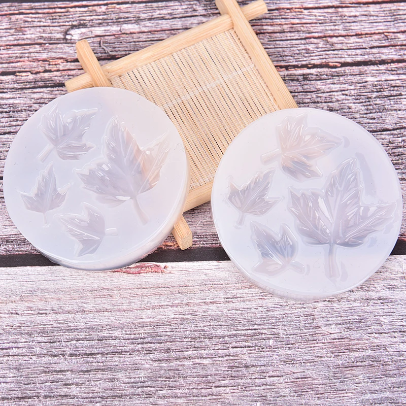 

Hot New 1PCS Silicone Maple Leaf Resin Mold Craft Mould Resin For DIY Necklace Jewelry Pendant Making