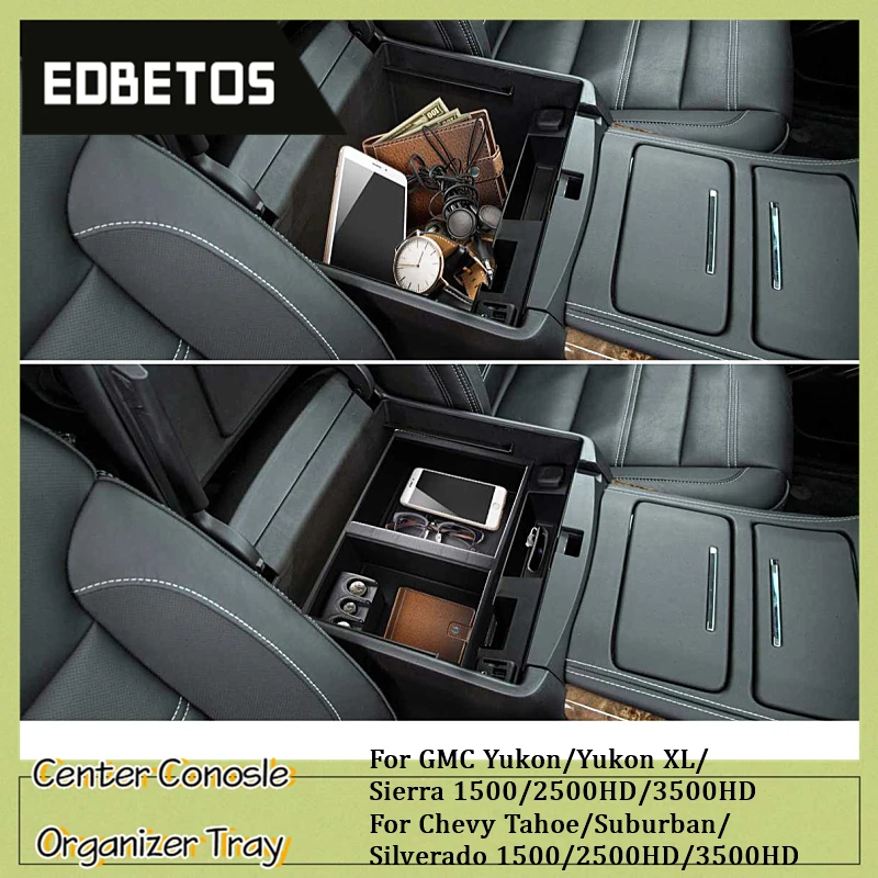 Органайзер для хранения в подлокотнике GMC Sierra 2500HD/3500HD/Chevy Silverado 2500HD/3500HD |