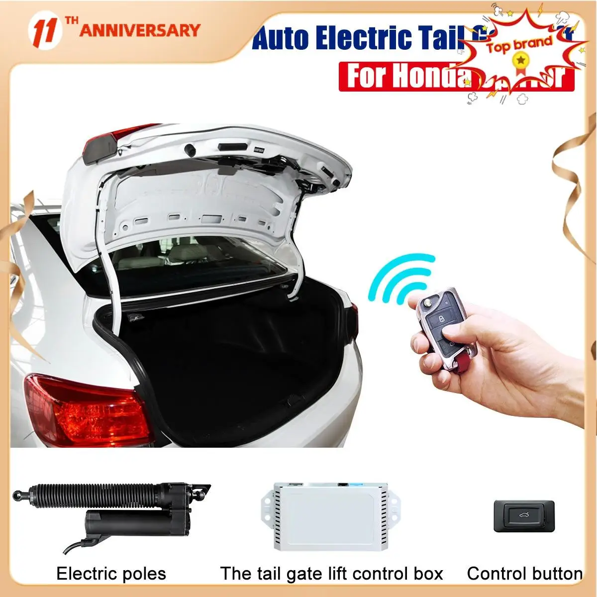 

For Honda Spirior 2015+ Smart Auto Electric Tail Gate Rear Lift Remote Control Drive Seat Button Control Set Easy to install