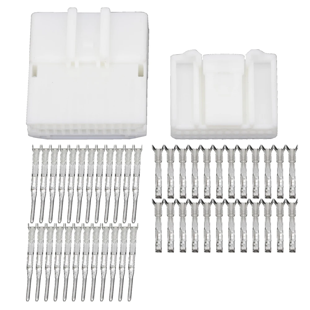 Автомобильный разъем 24 контакта штекер и гнездо с клеммой фоторазъем 21 для