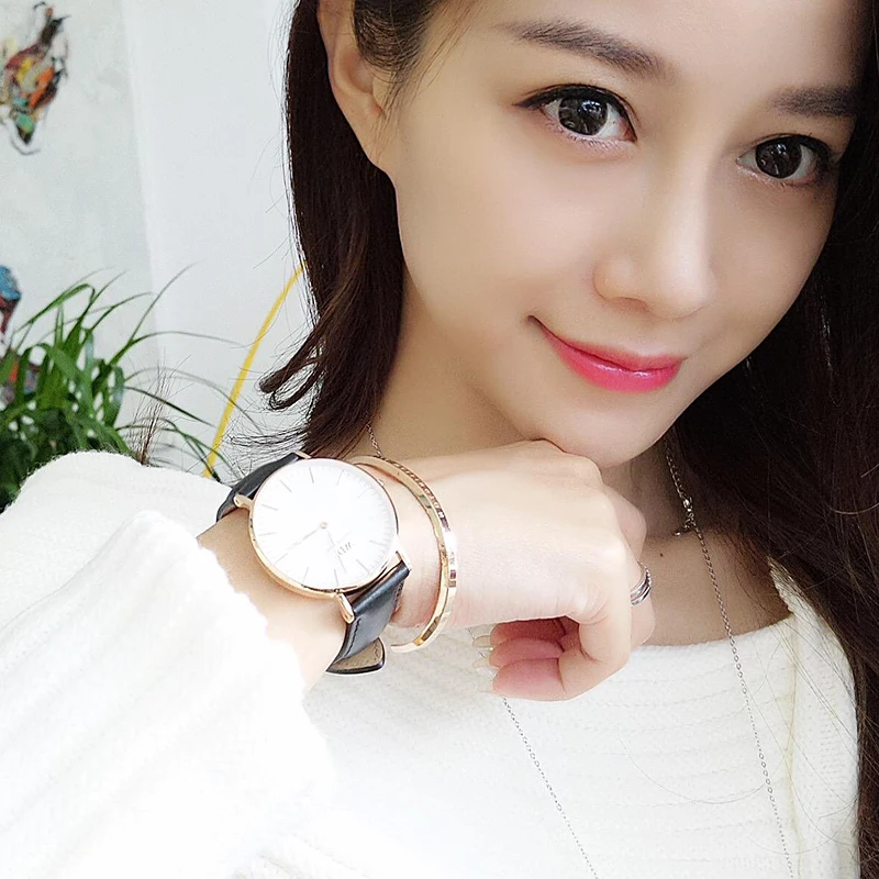 

[European and American Famous Brand Same Style] Titanium Steel Rose Gold Plated Bracelet Open Women's Bracelet Korean Style Girl