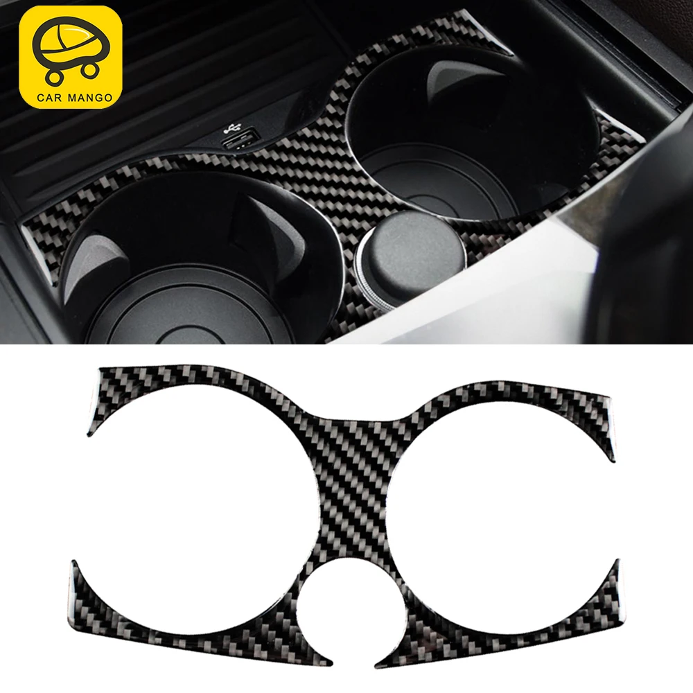 

Автомобильные аксессуары для BMW 5 серии G30 2018 2019 2020 2021 из углеродного волокна, подставка для чашки, панель, крышка, рамка, стикер, отделка, внут...