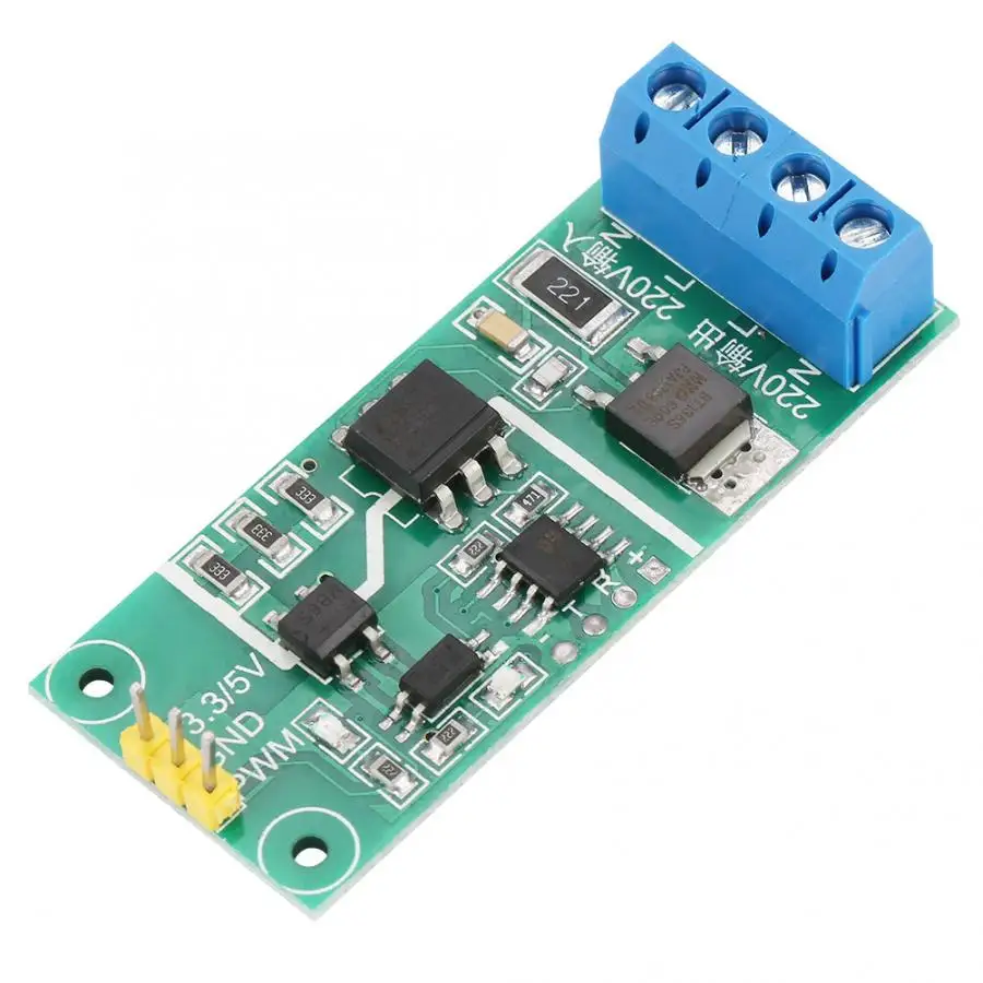 YYAC 3S AC 220V тиристорный изоляционный модуль затемнение регулятор напряжения ШИМ