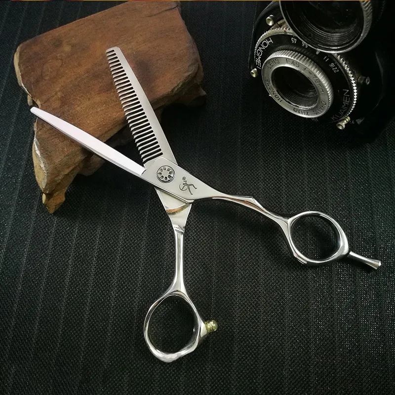 Titan hairdressing scissors barber tools for hair professional thinning shears vg10 steel 6.0 inch | Красота и здоровье