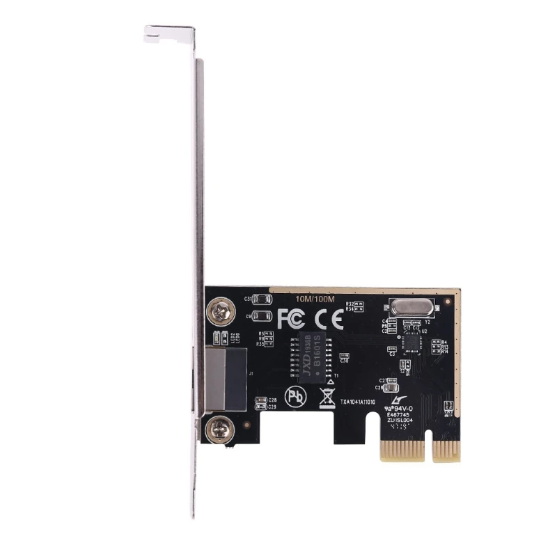 100 м Сетевая карта Realtek/RTL8106E PCI-E сетевая Рабочая контроллера/Plug and Play/ Ethernet