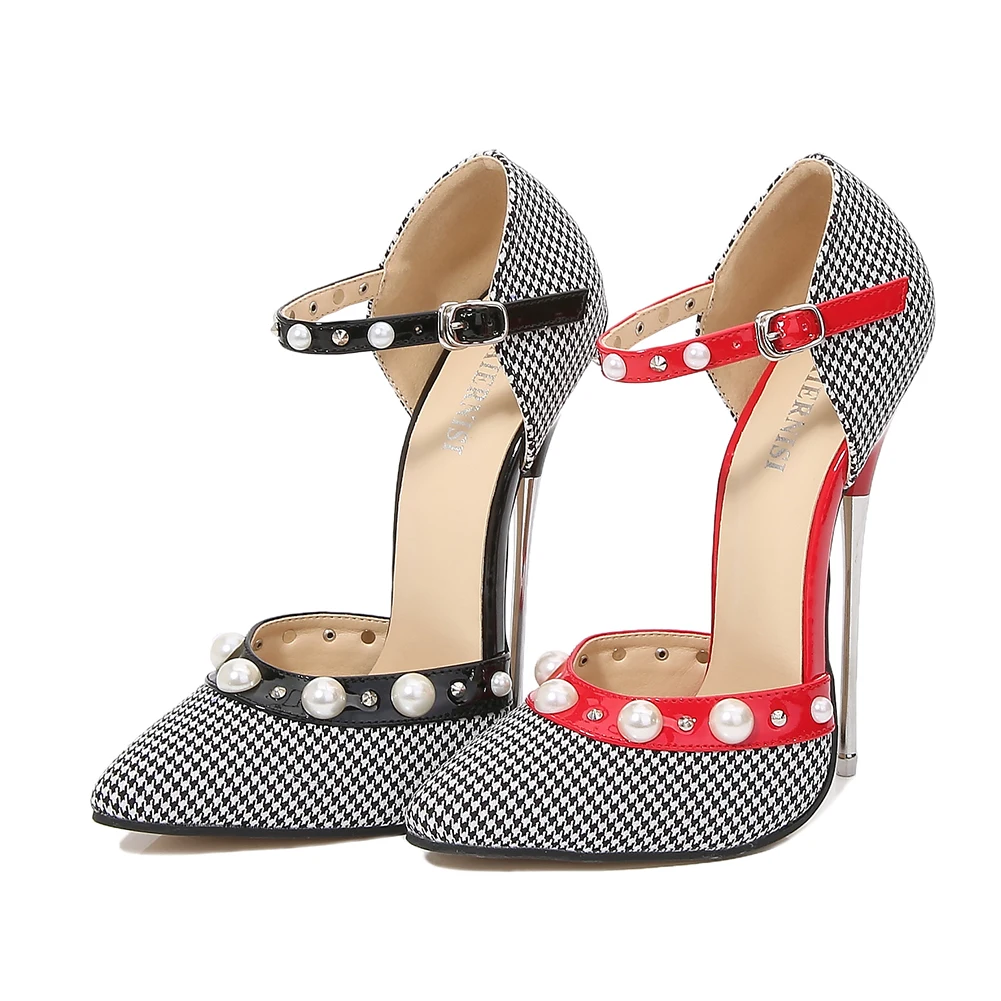 SDTRFT сезон весна-осень zapatos mujer свадебные туфли на высоком тонком металлическом