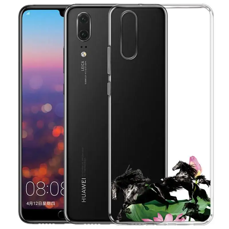 

Ink horse Phone Case transparent phone case For Huawei P30lite P30Pro P40lite P20Pro P30