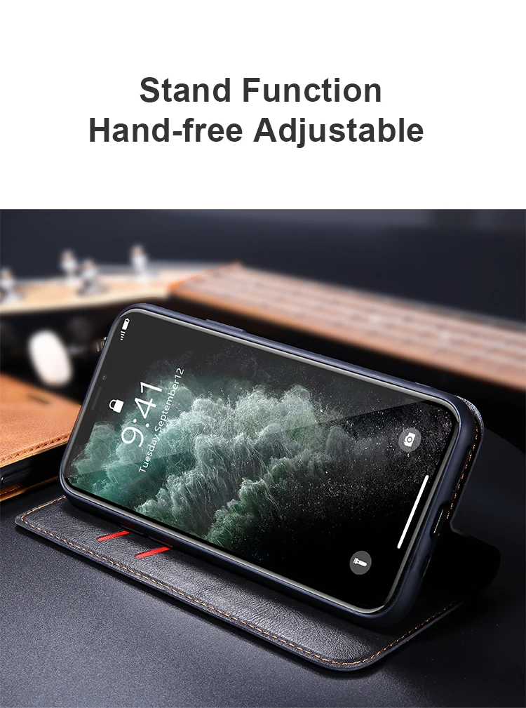 Кожаный бумажник флип чехол для телефона samsung A50 A40 A20 S7 S10PLUS Полный Корпус Бизнес