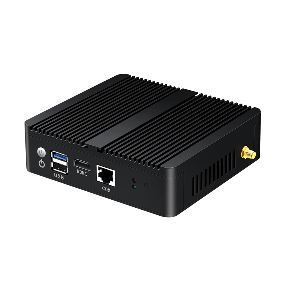 Кувшин мини ПК 6 1000 Мбит/с LAN Intel Celeron J1900 четырехъядерный без вентилятора Windows 10 HDMI Wi