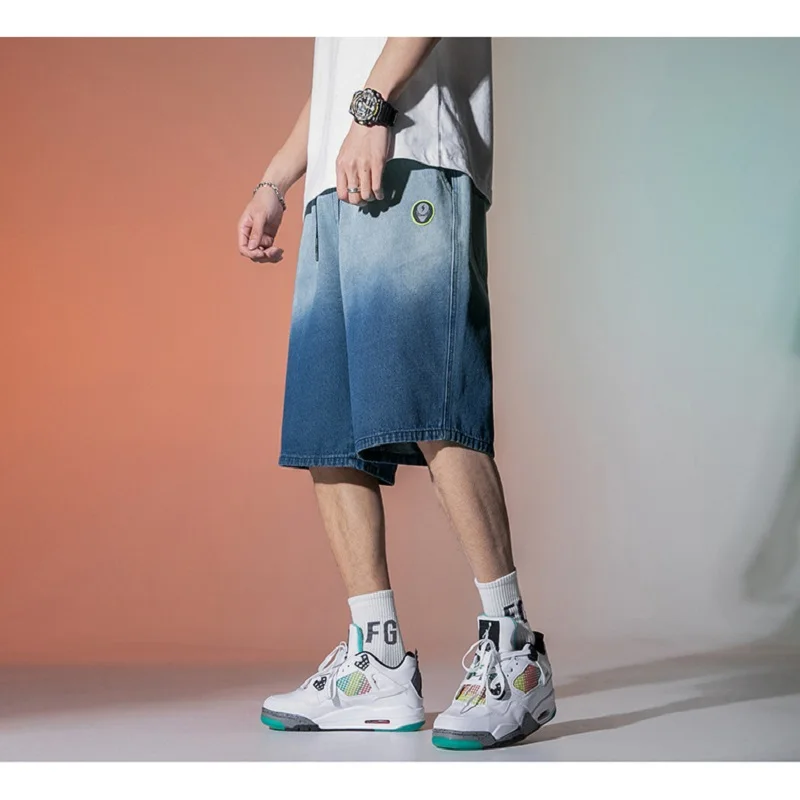 

Casual all-match men's shorts daily hip-hop shorts men 2021