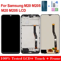 original lcd for samsung galaxy m20 m205 m205f sm m205fds display touch screen digitizer assembly pantalla samsung m20 m205