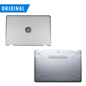 Новинка оригинальная задняя крышка ЖК-дисплея для HP Pavilion X360 14-BA чехол с нижней основой 924269-001 924273-001 серебристый
