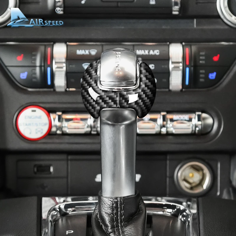 Наклейка из углеродного волокна Airspeed для Ford Mustang аксессуары 2015 2016 2017 2018 2019 чехол