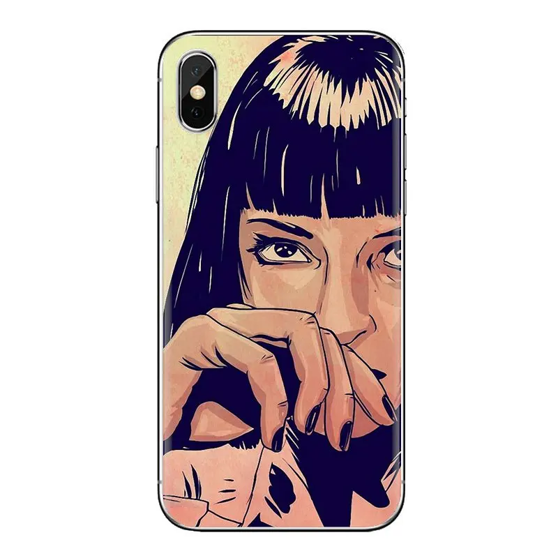 Чехол для корпуса телефона Миа Уоллес мякотью Художественная Литература huawei Honor