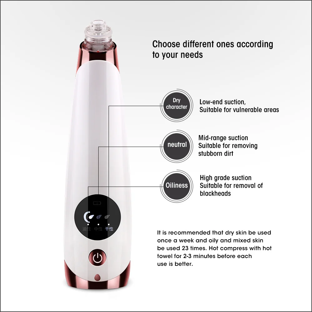Аппарат AOPHIA вакуумный для удаления черных точек и очищения пор | Красота здоровье
