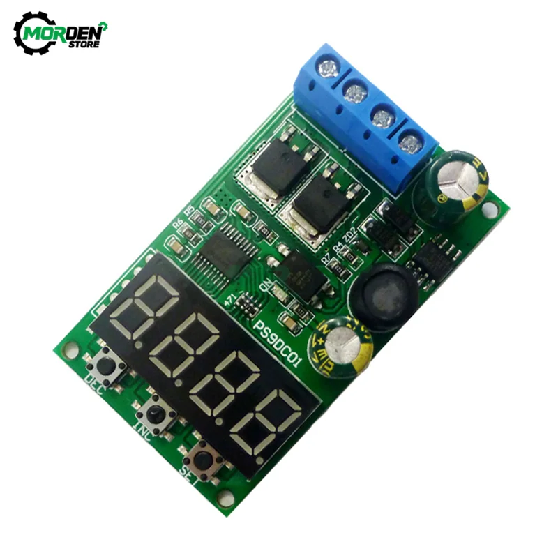 DC6 30V 15A Многофункциональный защитный модуль разрядки батареи для литиевой