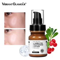 vibrant glamor arbutin whitening lotion reduces pigmentation spots and acne marks facial skin care moisturizing essence 80ml