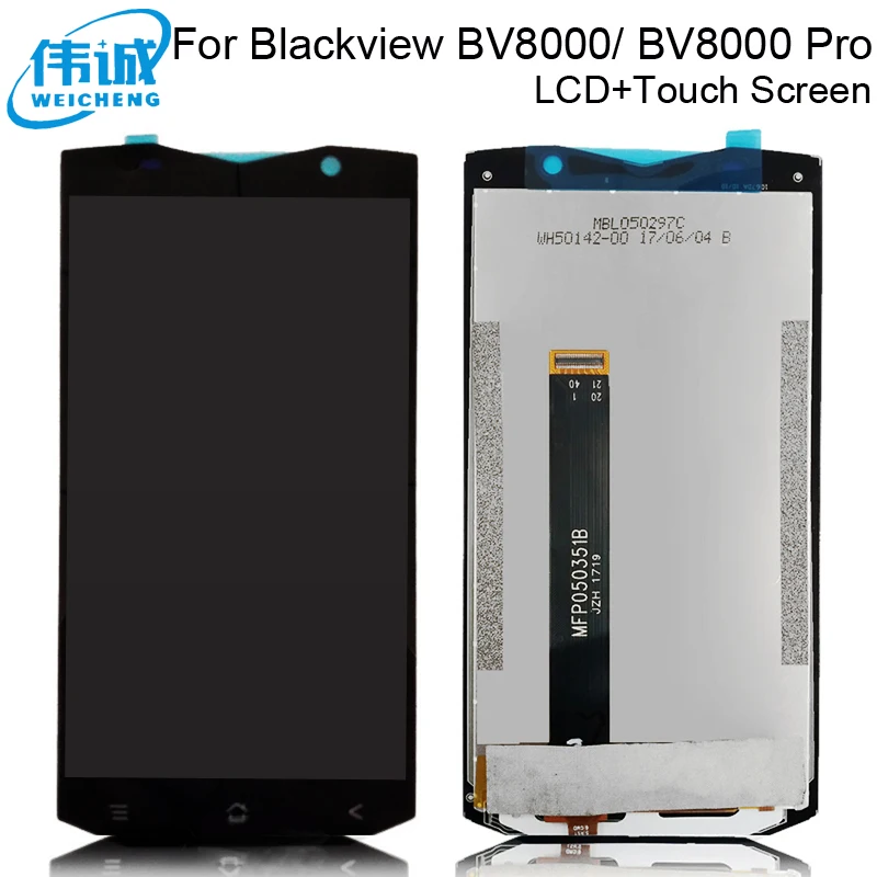 

5.0 Inch For Original BLACKVIEW BV8000 Pro LCD Display + Touch Screen Digitizer Assembly Replacement Parts LCD Blackview BV8000