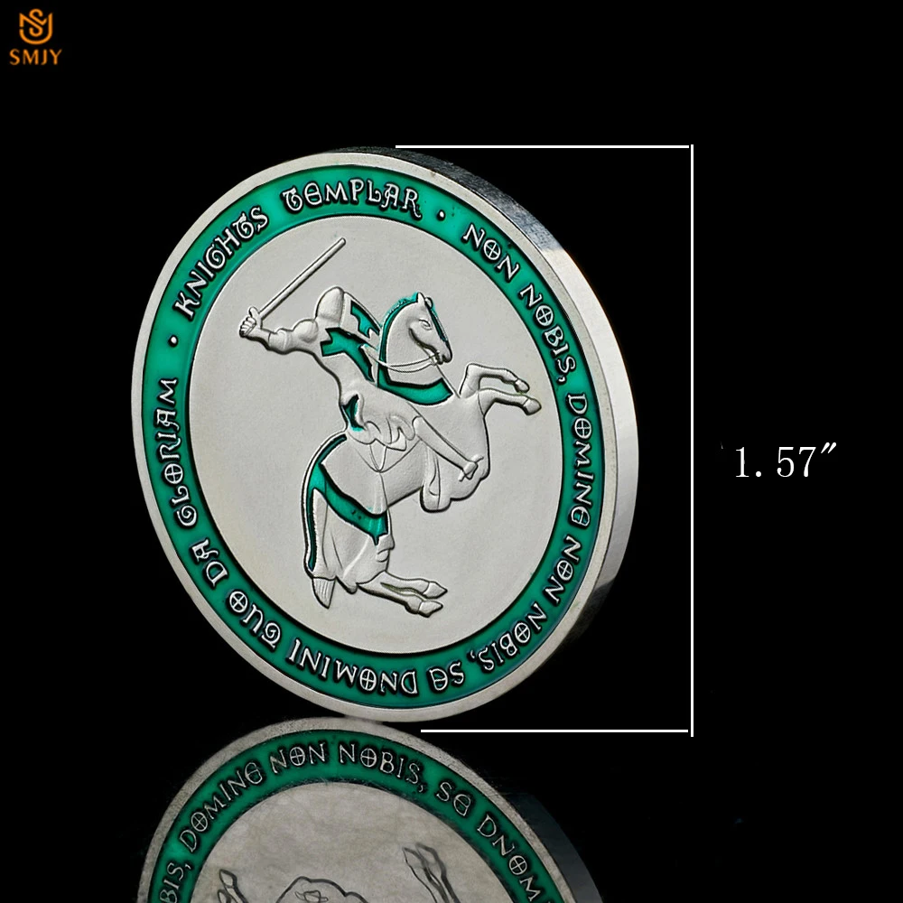 5 шт. серебряные сувенирные монеты в виде креста | Дом и сад